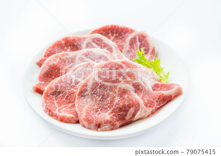 Boston butt for grilled meat 79075415