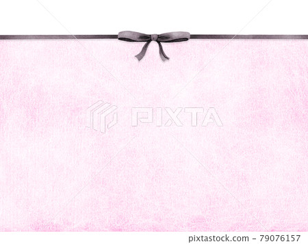 Background with black ribbon on pink like Japanese paper Background with black ribbon on pink like Japanese paper 79076157