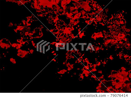 神奇的紋理背景，血液在黑暗中飛濺 79076414