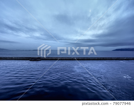Port of Marseille in the early morning of France / Cruise Pirs Marseille, France 79077946