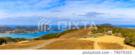 燒河內山口後的全景[長崎縣平戶市] 79079163