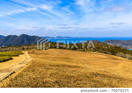 After burning the Kawachi Pass [Hirado City, Nagasaki Prefecture] 79079255