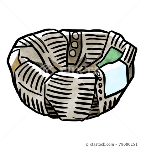 Broken tableware trash 79080151