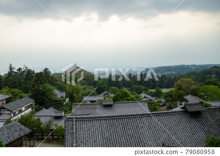 從東大寺二月堂眺望奈良美景 從東大寺二月堂眺望奈良美景 79080958