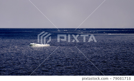 鄂霍次克海在冬天 鄂霍次克海在冬天 79081718