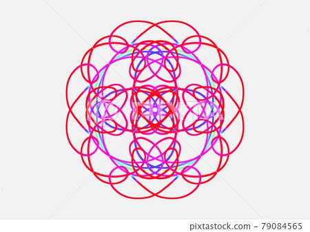 Pattern mark pattern background ethnic - Stock Illustration [79084565 ...