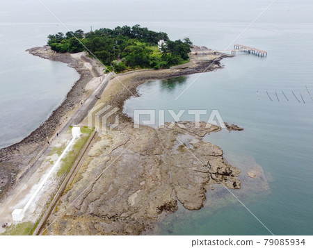 Saku Island East House aerial view 79085934