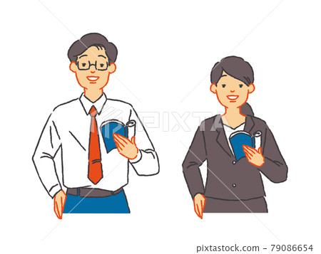 穿西裝的男女教科書 穿西裝的男女教科書 79086654