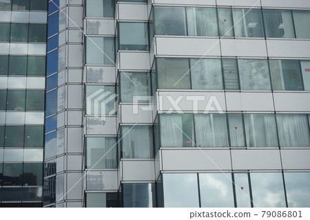 台北現代城市建築玻璃帷幕 79086801
