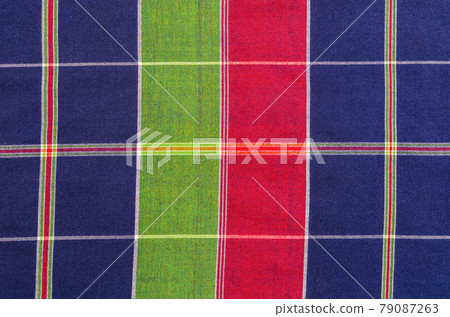 Loincloth of Thai people that the villagers weave Loincloth of Thai people that the villagers weave 79087263