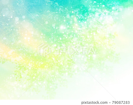 Blue and green glitter Blue and green glitter 79087283