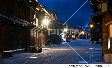 Nara well inn at sunset 79087694