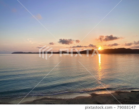Amami Oshima Sunrise seen from near the Kurasaki coast 2021-06-24 Amami Oshima Sunrise seen from near the Kurasaki coast 2021-06-24 79088147