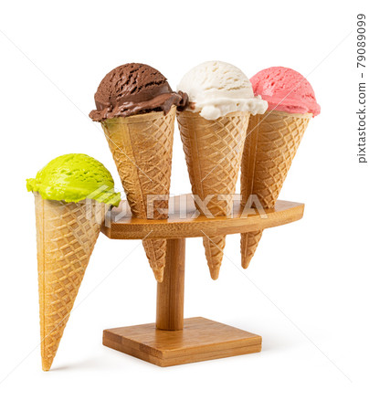 ice cream ball Stock Photo by gresei