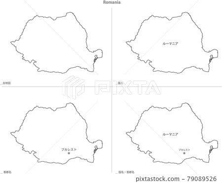 空白地圖-歐洲-羅馬尼亞 79089526