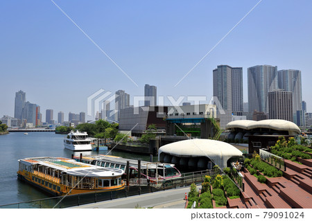 Tokyo Takeshiba cityscape Waters Takeshiba Takeshiba area pier 79091024