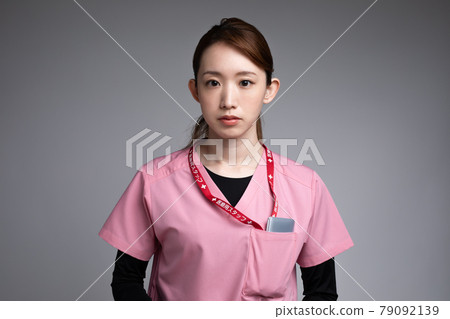 Portrait of young nurse 79092139