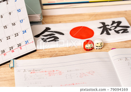 studying for a test  79094169