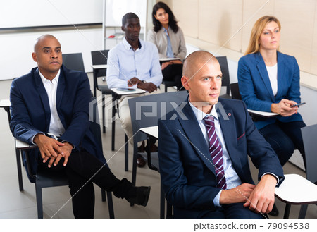 international group of businessmen at world training courses international group of businessmen at world training courses 79094538