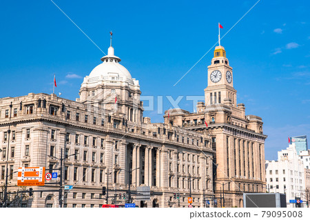 《上海》上海西式建築,外灘的早晨 《上海》上海西式建築,外灘的早晨 79095008