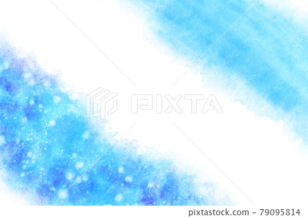 Sky cloud blue watercolor vector background Sky cloud blue watercolor vector background 79095814