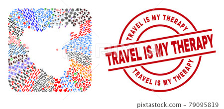 Travel Is My Therapy Badge and Cadiz Province Map Hole Mosaic Travel Is My Therapy Badge and Cadiz Province Map Hole Mosaic 79095819