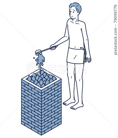 享受桑拿浴的男士isome 享受桑拿浴的男士isome 79099776