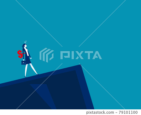 Business with dollar sign on back is going to fall to the abyss Business with dollar sign on back is going to fall to the abyss 79101100
