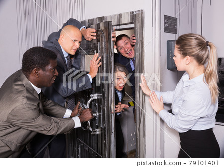 Escape room stylized like thriller Escape room stylized like thriller 79101401