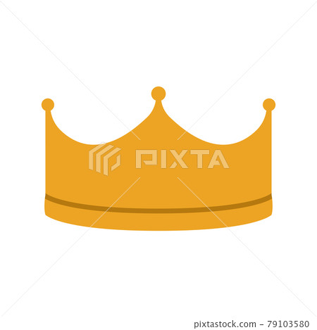 Vector illustration of a golden royal crown on... - Stock Illustration ...