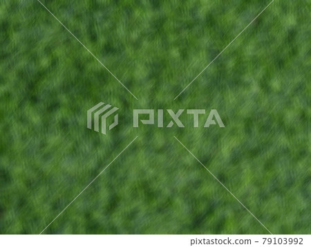 Blur background, out of focus of plastic artificial grass on the schoolyard 79103992
