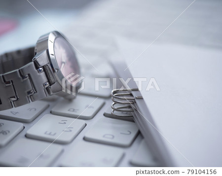 商業形象·文件·鍵盤·女性 79104156