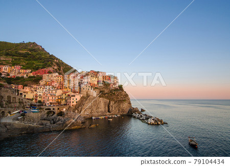 Cinque Terre - Manarola, picturesque fishermen villages in the province of La Spezia, Liguria, Italy Cinque Terre - Manarola, picturesque fishermen villages in the province of La Spezia, Liguria, Italy 79104434