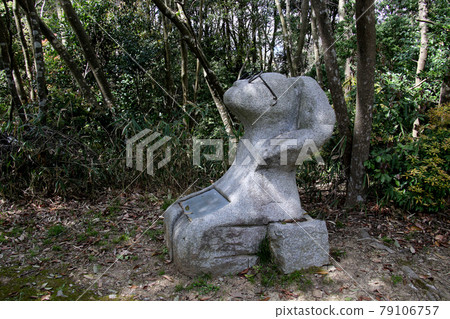 Explanation / information board of Narayama No. 12 burial mound at the entrance of the old burial mound in Central Park, Sanda City 79106757