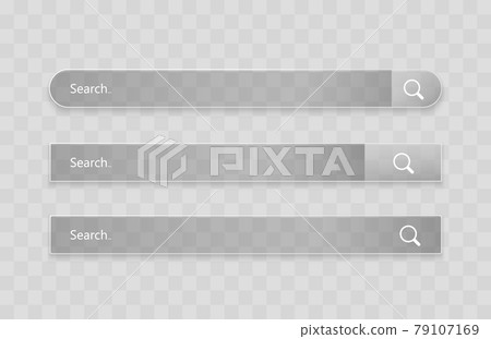 Search bar template. Vector web search 79107169