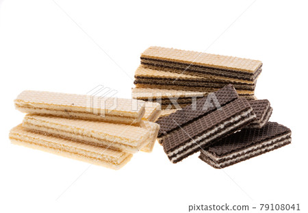 crispy waffles isolated crispy waffles isolated 79108041