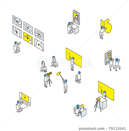 Isometric diagram for video distribution 79112041