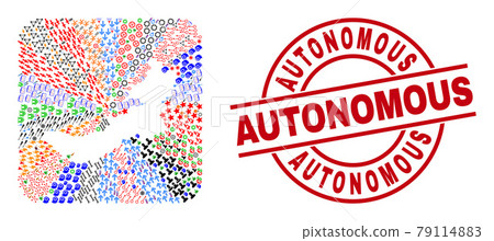 Autonomous Stamp and Inner Mongolia Map Subtracted Mosaic Autonomous Stamp and Inner Mongolia Map Subtracted Mosaic 79114883
