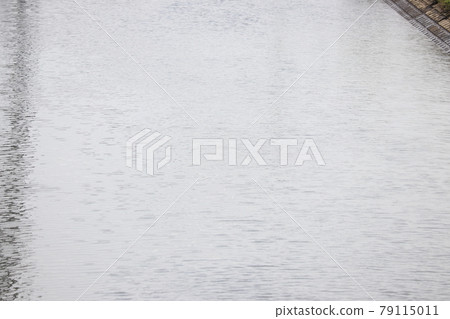 State of the water surface of the river 79115011
