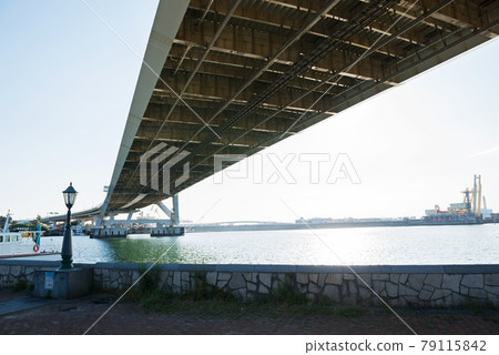 The sea along the Kishiwada Cancan Bayside Mall The sea along the Kishiwada Cancan Bayside Mall 79115842