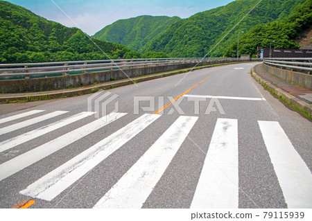 Kawaji Dam, Dam Kami Prefectural Road No. 23, Nikko City 79115939