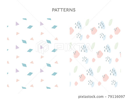Watercolor style background / pattern material 79116097