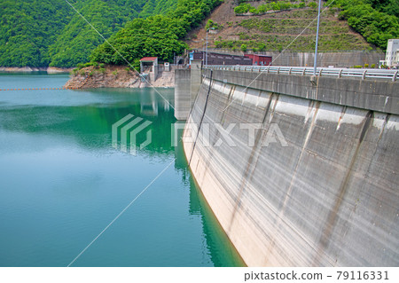 川治水壩 Dam 八潮湖 風景 日光市 川治水壩 Dam 八潮湖 風景 日光市 79116331