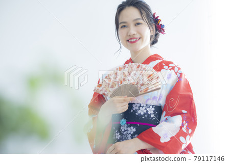 浴衣的女人 79117146