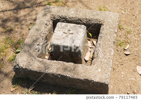 First-class triangulation station in Ohama Park 79117465