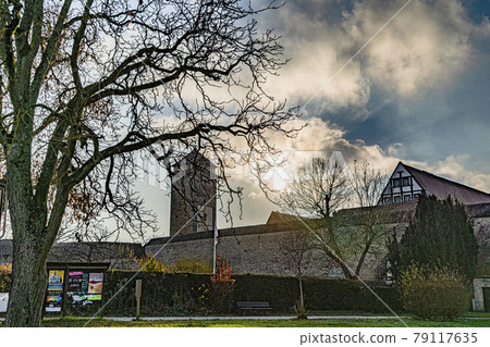 Roedenburg Spital Gate. The sun and the ramparts. Roedenburg Spital Gate. The sun and the ramparts. 79117635