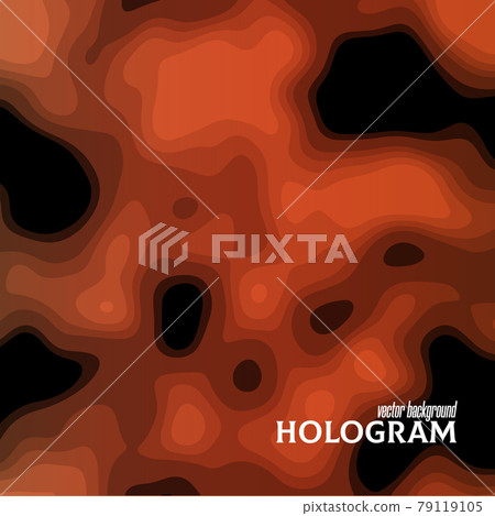 Modern abstract colorful background similar to the image of a thermal imager, scanner, tomograph Modern abstract colorful background similar to the image of a thermal imager, scanner, tomograph 79119105