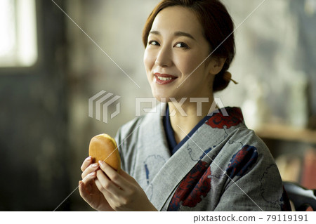 和服生活方式 tsumugi komon 和服生活方式 tsumugi komon 79119191