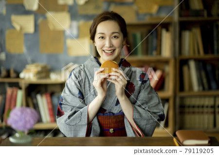 和服生活方式 tsumugi komon 和服生活方式 tsumugi komon 79119205