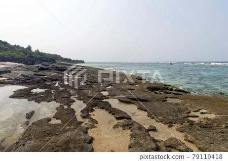 Otsukan Beach Rock on Okinoerabujima, Kagoshima Prefecture 79119418